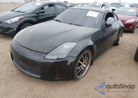 2008 Nissan 350Z Enthusiast z USA, uszkodzony, nr VIN JN1BZ34E78M751481